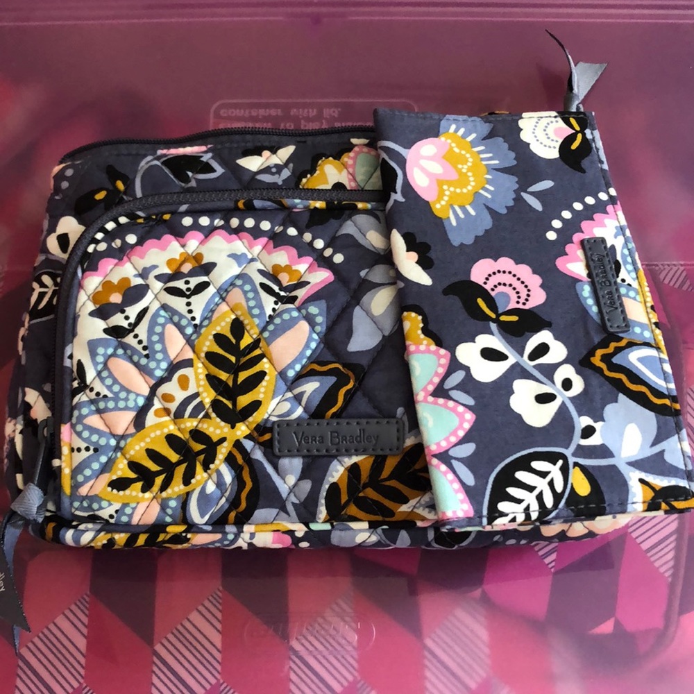 Vera Bradley - purse and checkbook cover